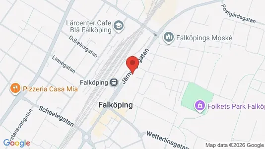 Apartments for rent i Falköping - kort over placeringen
