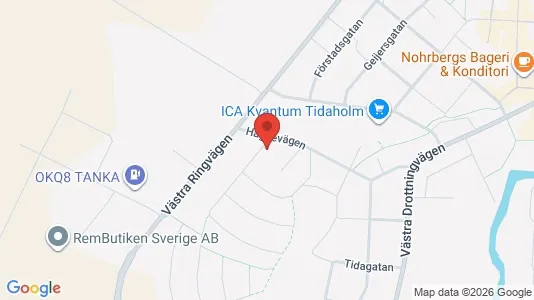 Apartments for rent i Tidaholm - kort over placeringen