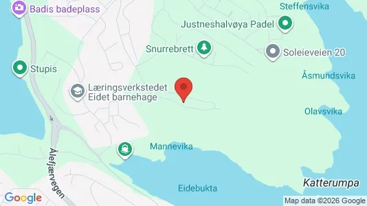 Rooms for rent i Kristiansand - kort over placeringen