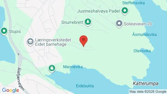 Rooms for rent i Kristiansand - kort over placeringen