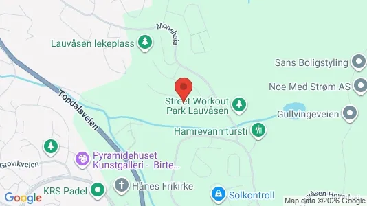 Rooms for rent i Kristiansand - kort over placeringen