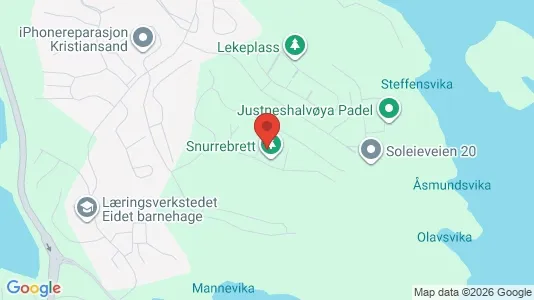 Rooms for rent i Kristiansand - kort over placeringen