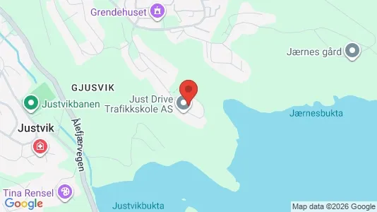 Rooms for rent i Kristiansand - kort over placeringen