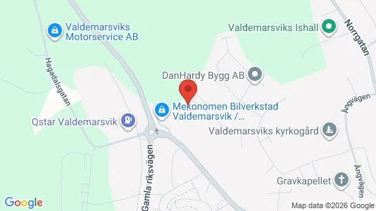 Apartments for rent i Valdemarsvik - kort over placeringen