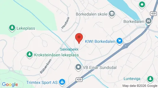 Apartments for rent i Lillesand - kort over placeringen
