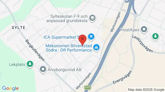 Apartments for rent i Trollhättan - kort over placeringen