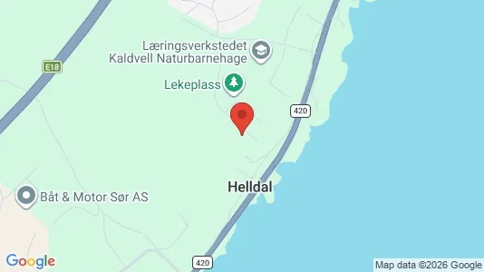 Apartments for rent i Lillesand - kort over placeringen