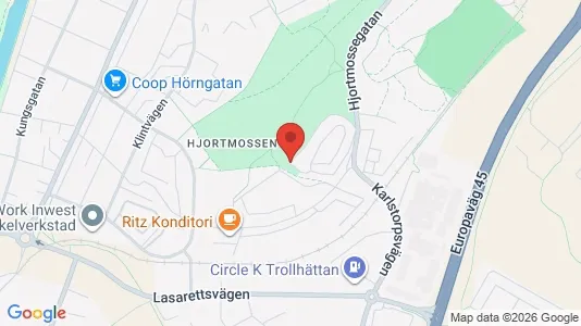 Apartments for rent i Trollhättan - kort over placeringen