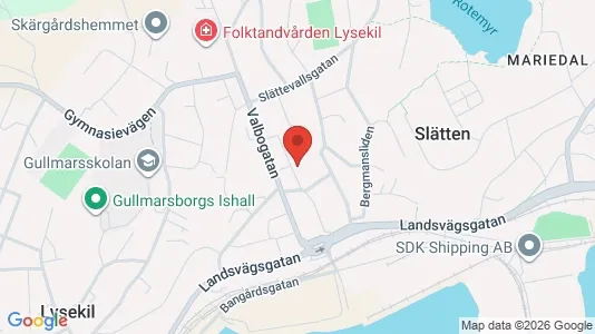 Apartments for rent i Lysekil - kort over placeringen