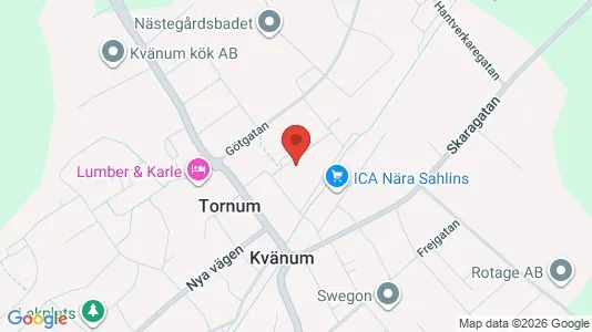 Apartments for rent i Vara - kort over placeringen