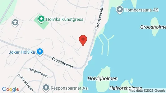 Rooms for rent i Grimstad - kort over placeringen