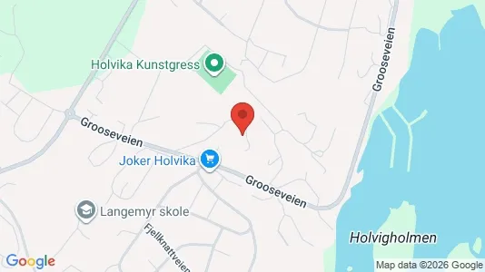 Apartments for rent i Grimstad - kort over placeringen