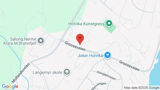 Apartments for rent i Grimstad - kort over placeringen