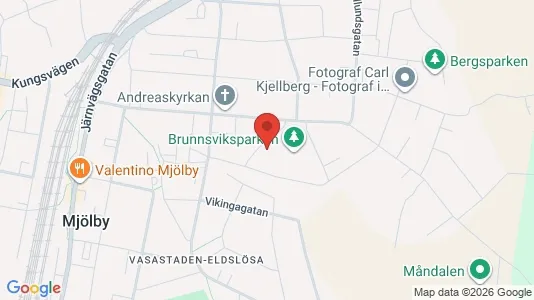 Apartments for rent i Mjölby - kort over placeringen