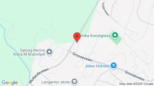 Apartments for rent i Grimstad - kort over placeringen