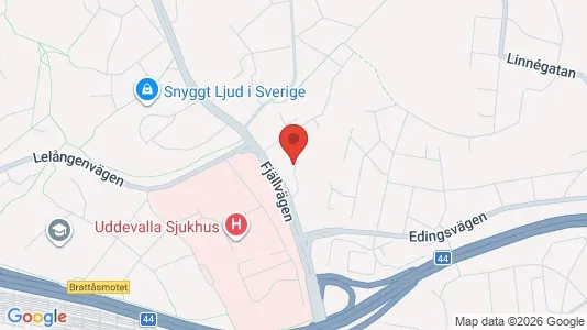 Apartments for rent i Uddevalla - kort over placeringen