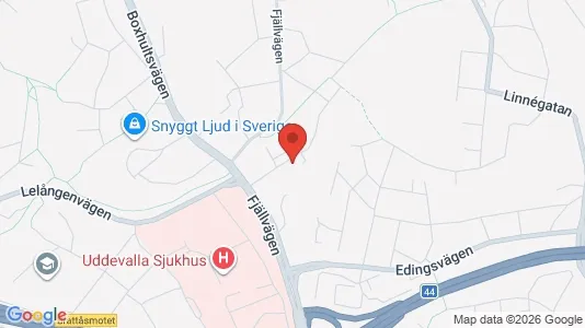 Apartments for rent i Uddevalla - kort over placeringen