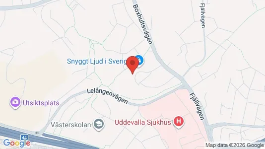 Apartments for rent i Uddevalla - kort over placeringen