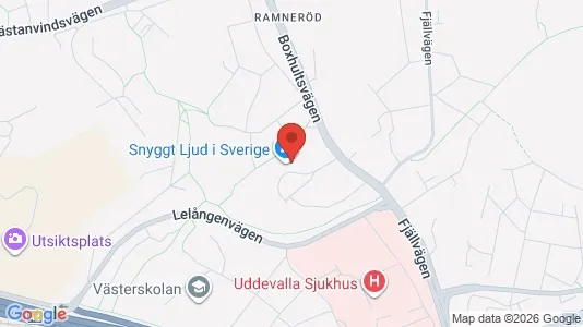 Apartments for rent i Uddevalla - kort over placeringen