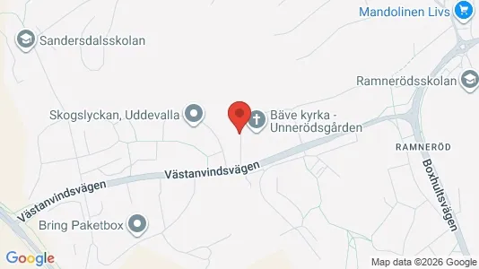 Apartments for rent i Uddevalla - kort over placeringen