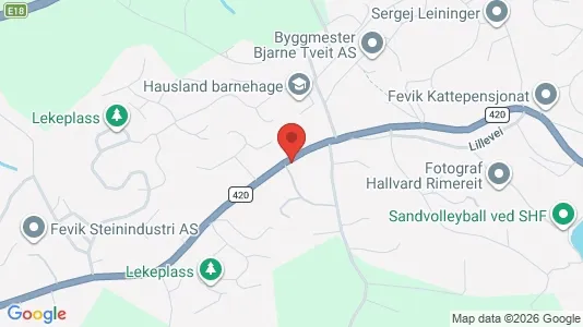 Rooms for rent i Grimstad - kort over placeringen