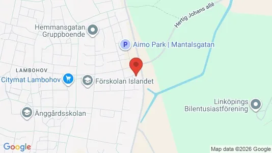 Apartments for rent i Linköping - kort over placeringen