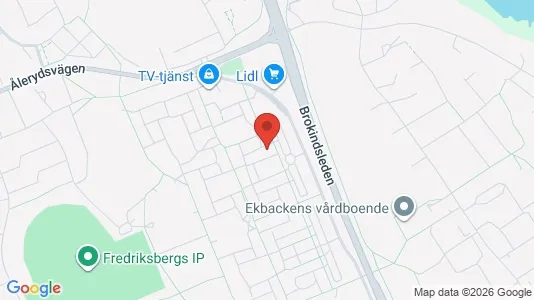 Apartments for rent i Linköping - kort over placeringen