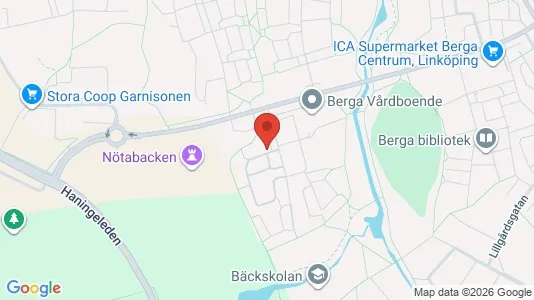 Apartments for rent i Linköping - kort over placeringen