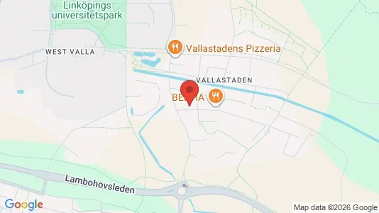Apartments for rent i Linköping - kort over placeringen