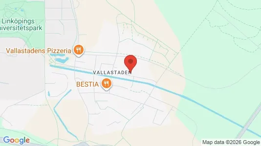 Apartments for rent i Linköping - kort over placeringen