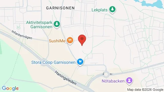 Apartments for rent i Linköping - kort over placeringen