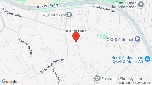 Apartments for rent i Linköping - kort over placeringen