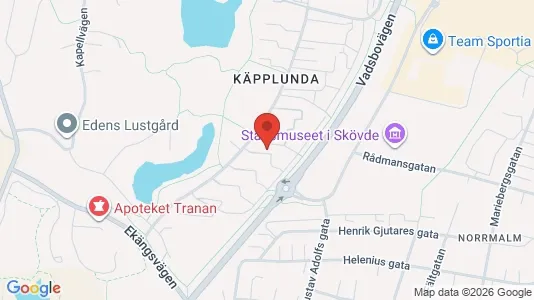 Apartments for rent i Skövde - kort over placeringen