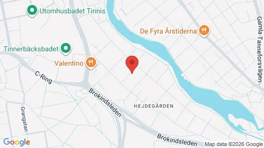 Apartments for rent i Linköping - kort over placeringen