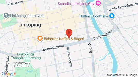 Apartments for rent i Linköping - kort over placeringen
