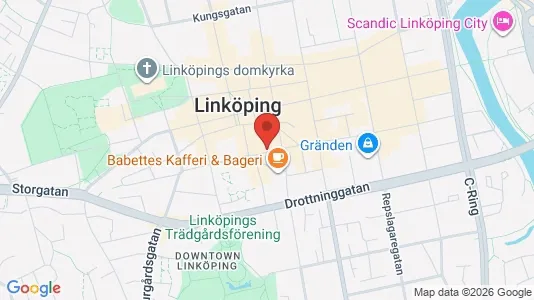 Apartments for rent i Linköping - kort over placeringen