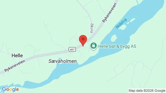 Apartments for rent i Arendal - kort over placeringen
