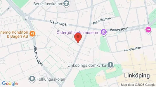 Apartments for rent i Linköping - kort over placeringen