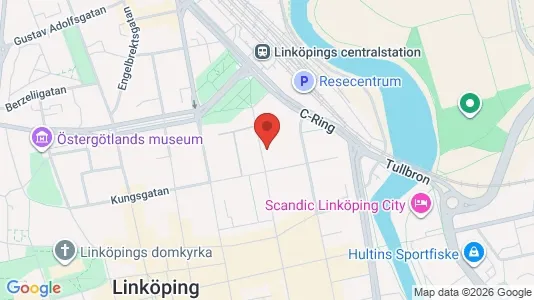 Apartments for rent i Linköping - kort over placeringen