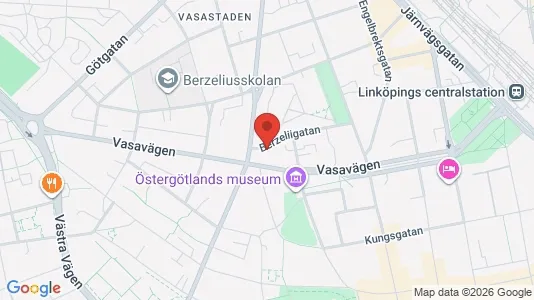 Apartments for rent i Linköping - kort over placeringen
