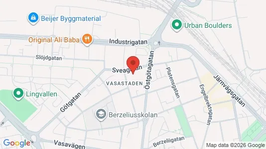 Apartments for rent i Linköping - kort over placeringen