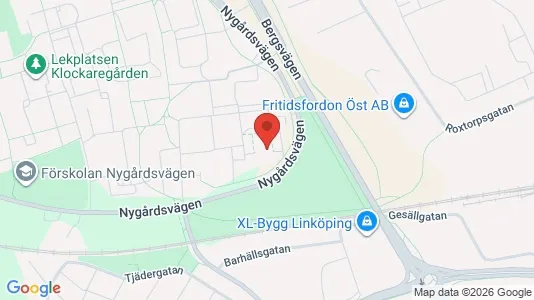 Apartments for rent i Linköping - kort over placeringen