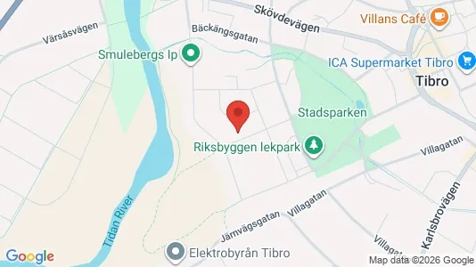 Apartments for rent i Tibro - kort over placeringen