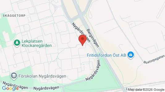 Apartments for rent i Linköping - kort over placeringen