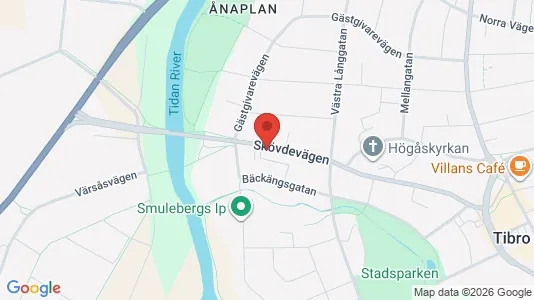 Apartments for rent i Tibro - kort over placeringen