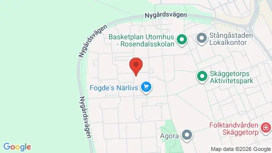 Apartments for rent i Linköping - kort over placeringen
