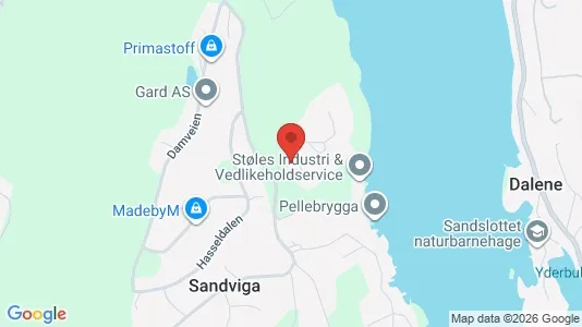 Apartments for rent i Arendal - kort over placeringen