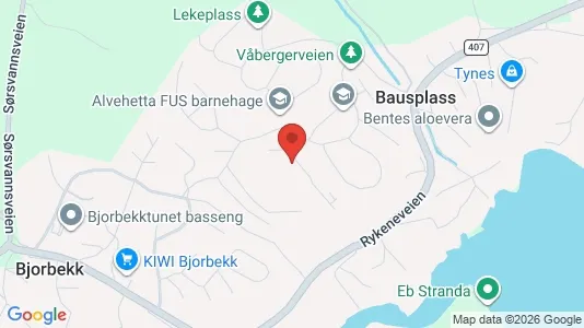 Apartments for rent i Arendal - kort over placeringen
