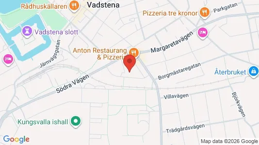 Apartments for rent i Vadstena - kort over placeringen