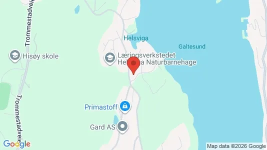 Apartments for rent i Arendal - kort over placeringen